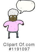 Black Woman Clipart #1191097 by lineartestpilot