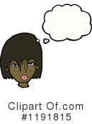 Black Woman Clipart #1191815 by lineartestpilot