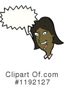 Black Woman Clipart #1192127 by lineartestpilot