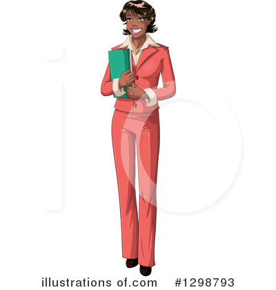 Royalty-Free (RF) Black Woman Clipart Illustration by Liron Peer - Stock Sample #1298793