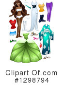 Black Woman Clipart #1298794 by Liron Peer