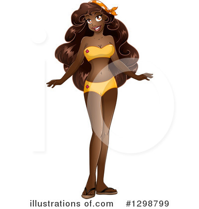 Black Woman Clipart #1298799 by Liron Peer