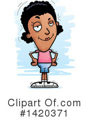 Black Woman Clipart #1420371 by Cory Thoman