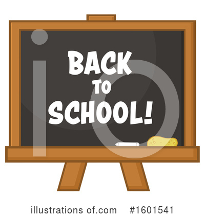 Royalty-Free (RF) Blackboard Clipart Illustration by Hit Toon - Stock Sample #1601541