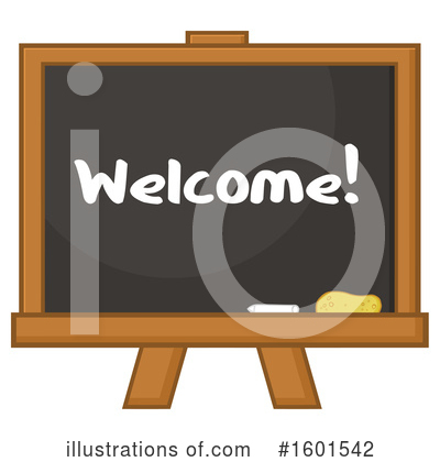Royalty-Free (RF) Blackboard Clipart Illustration by Hit Toon - Stock Sample #1601542