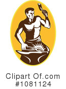 Blacksmith Clipart #1081124 by patrimonio