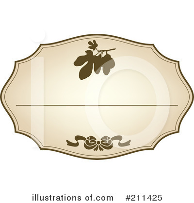 Label Clipart #211425 by Eugene