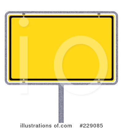 Signs Clipart #1053206 - Illustration by stockillustrations