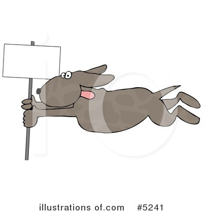 Royalty-Free (RF) Blank Sign Clipart Illustration by djart - Stock Sample #5241