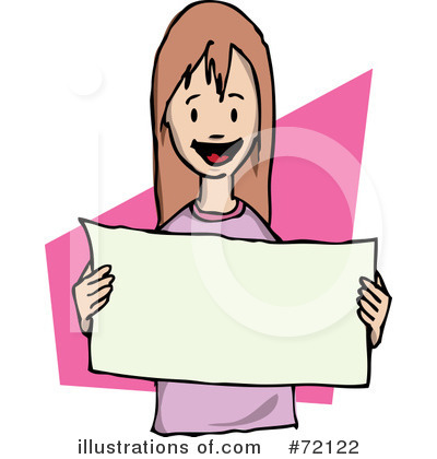 Royalty-Free (RF) Blank Sign Clipart Illustration by PlatyPlus Art - Stock Sample #72122