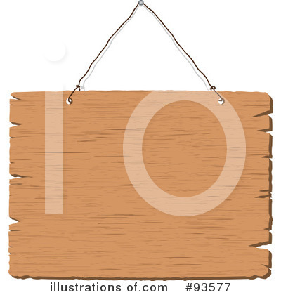 Royalty-Free (RF) Blank Sign Clipart Illustration by KJ Pargeter - Stock Sample #93577