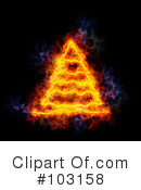 Blazing Symbol Clipart #103158 by Michael Schmeling