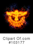Blazing Symbol Clipart #103177 by Michael Schmeling