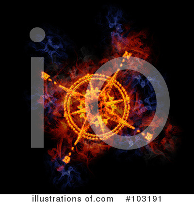Flames Clipart #103191 by Michael Schmeling