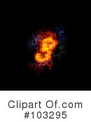 Blazing Symbol Clipart #103295 by Michael Schmeling