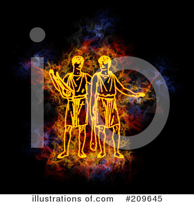Flames Clipart #209645 by Michael Schmeling