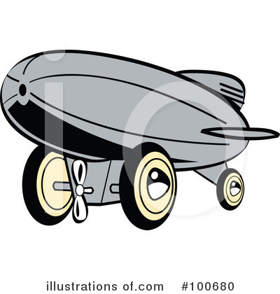 Blimp Clipart #100680 by Andy Nortnik