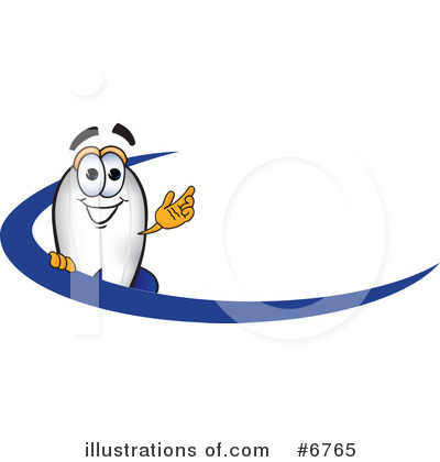 Royalty-Free (RF) Blimp Clipart Illustration by Mascot Junction - Stock Sample #6765