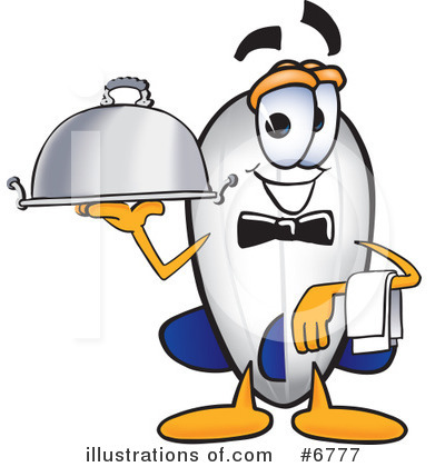 Blimp Character Clipart #6777 by Mascot Junction