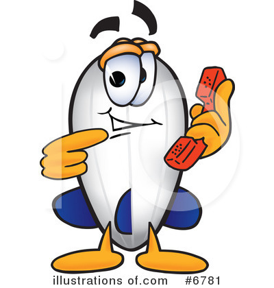Blimp Character Clipart #6781 by Mascot Junction