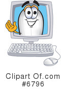 Blimp Clipart #6796 by Mascot Junction