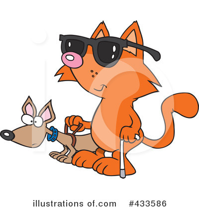 Royalty-Free (RF) Blind Clipart Illustration by toonaday - Stock Sample #433586