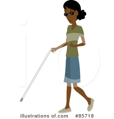Royalty-Free (RF) Blind Clipart Illustration by Rosie Piter - Stock Sample #85718