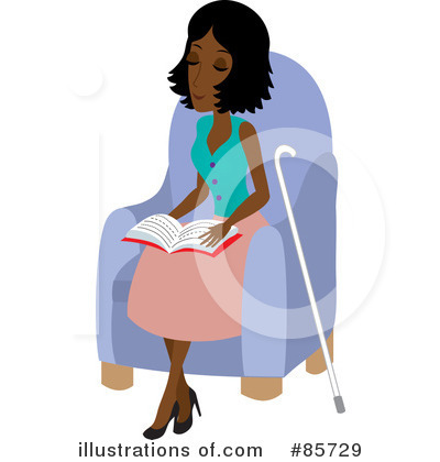 Royalty-Free (RF) Blind Clipart Illustration by Rosie Piter - Stock Sample #85729