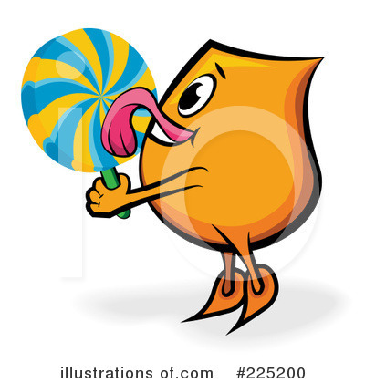 Royalty-Free (RF) Blinky Clipart Illustration by MilsiArt - Stock Sample #225200