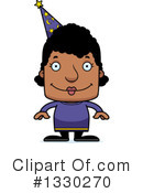 Block Headed Black Woman Clipart #1330270 by Cory Thoman