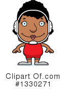 Block Headed Black Woman Clipart #1330271 by Cory Thoman