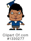 Block Headed Black Woman Clipart #1330277 by Cory Thoman