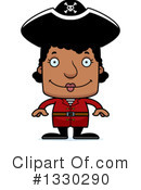 Block Headed Black Woman Clipart #1330290 by Cory Thoman