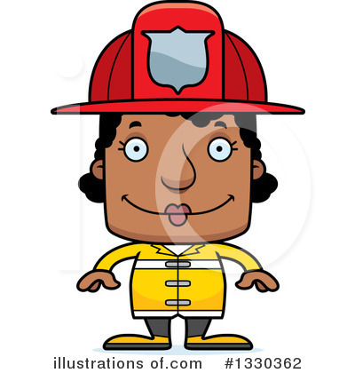 Fire Woman Clipart #1330362 by Cory Thoman