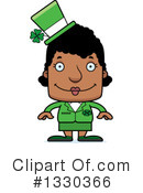 Block Headed Black Woman Clipart #1330366 by Cory Thoman