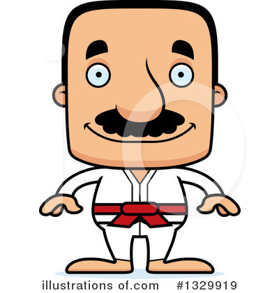 Karate Clipart #1329919 by Cory Thoman