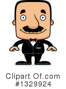 Block Headed Hispanic Man Clipart #1329924 by Cory Thoman