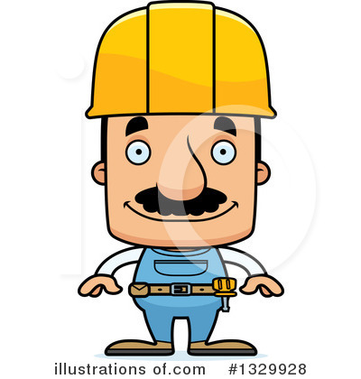 Builder Clipart #1329928 by Cory Thoman