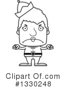 Block Headed Senior Woman Clipart #1330248 by Cory Thoman