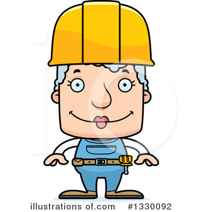Construction Worker Clipart #1330092 by Cory Thoman
