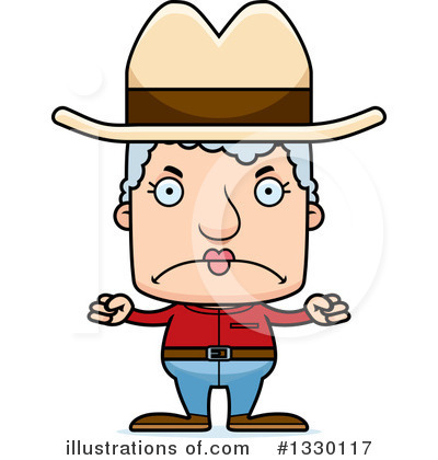Cowgirl Clipart #1330117 by Cory Thoman