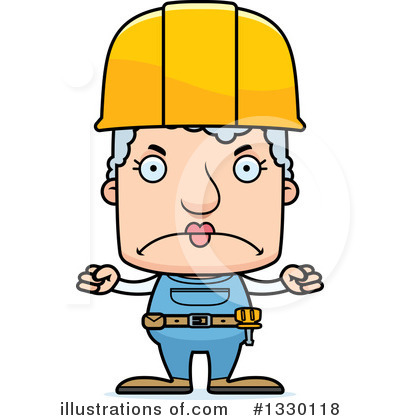 Builder Clipart #1330118 by Cory Thoman