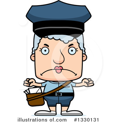 Mail Man Clipart #1330131 by Cory Thoman