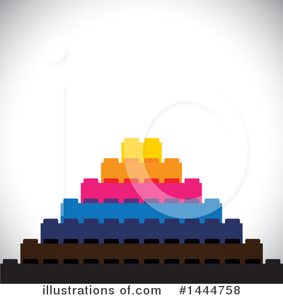 Royalty-Free (RF) Blocks Clipart Illustration by ColorMagic - Stock Sample #1444758