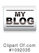 Blog Clipart #1092035 by michaeltravers