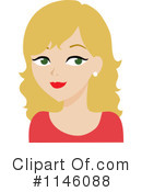 Blond Woman Clipart #1146088 by Rosie Piter