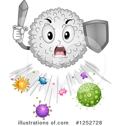 Royalty-Free (RF) Blood Cell Clipart Illustration by BNP Design Studio - Stock Sample #1252728