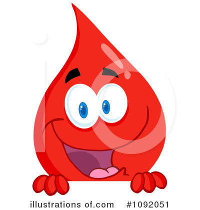 Royalty-Free (RF) Blood Clipart Illustration by Hit Toon - Stock Sample #1092051