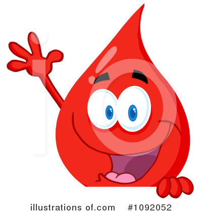 Royalty-Free (RF) Blood Clipart Illustration by Hit Toon - Stock Sample #1092052