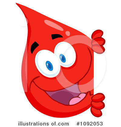 Royalty-Free (RF) Blood Clipart Illustration by Hit Toon - Stock Sample #1092053